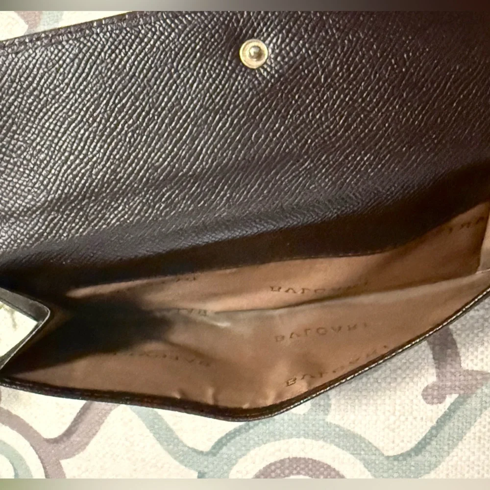 BVLGARI Brown Leather Bifold Long Wallet Purse - Picture 16 of 16